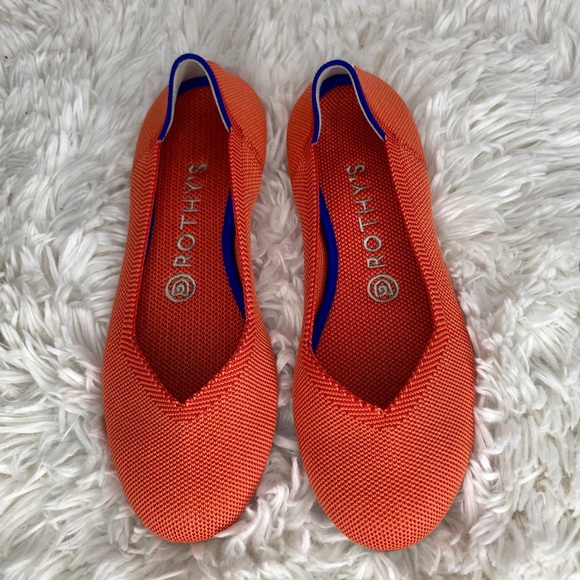 Rothy's Shoes - NWOT Rothy’s Retired Persimmon marina flats